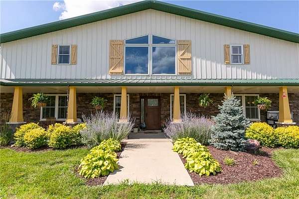 15 Acres of Land with Home for Sale in Linwood, Kansas