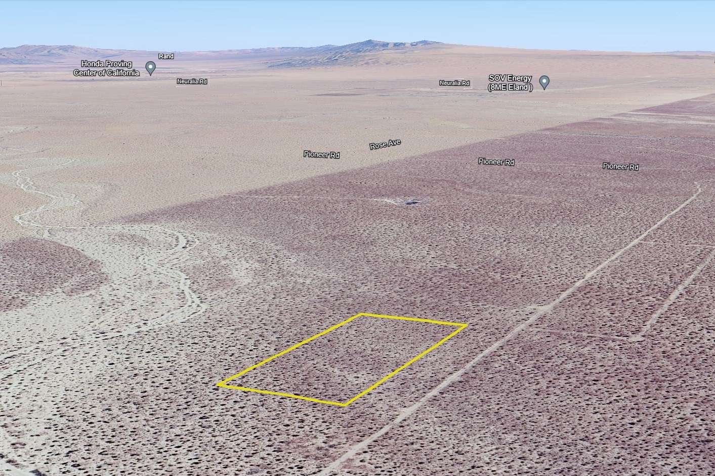 5 Acres of Residential Land for Sale in Mojave, California