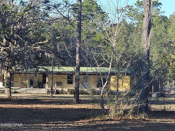 2.75 Acres of Residential Land with Home for Sale in Chipley, Florida