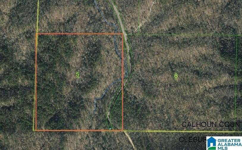 33 Acres of Recreational Land for Sale in Oxford, Alabama