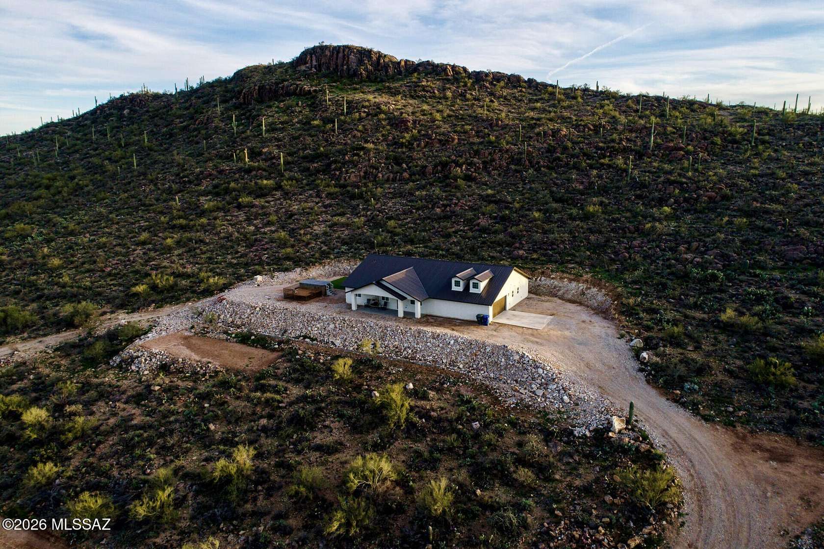 4.7 Acres of Residential Land with Home for Sale in Tucson, Arizona