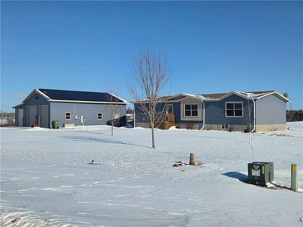 2 Acres of Residential Land with Home for Sale in Turtle Lake, Wisconsin