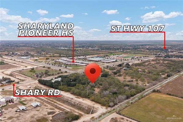 9.45 Acres of Residential Land with Home for Sale in Mission, Texas