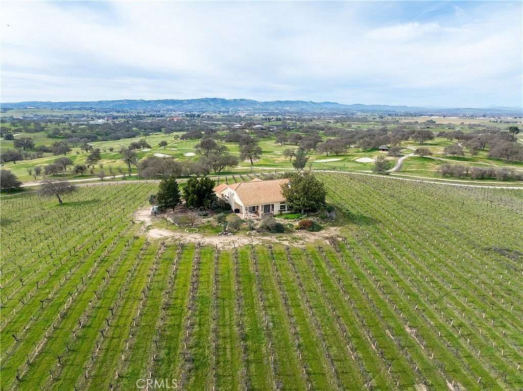 161 Acres of Agricultural Land with Home for Sale in Paso Robles, California