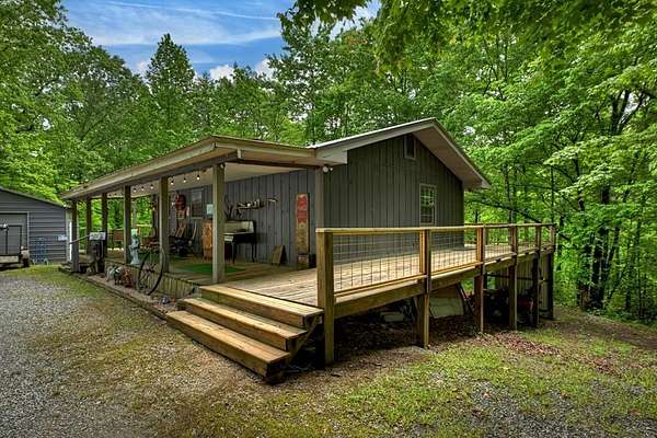 5 Acres of Land with Home for Sale in Blue Ridge, Georgia