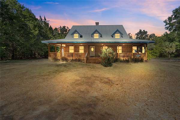 17.8 Acres of Land with Home for Sale in Chiefland, Florida