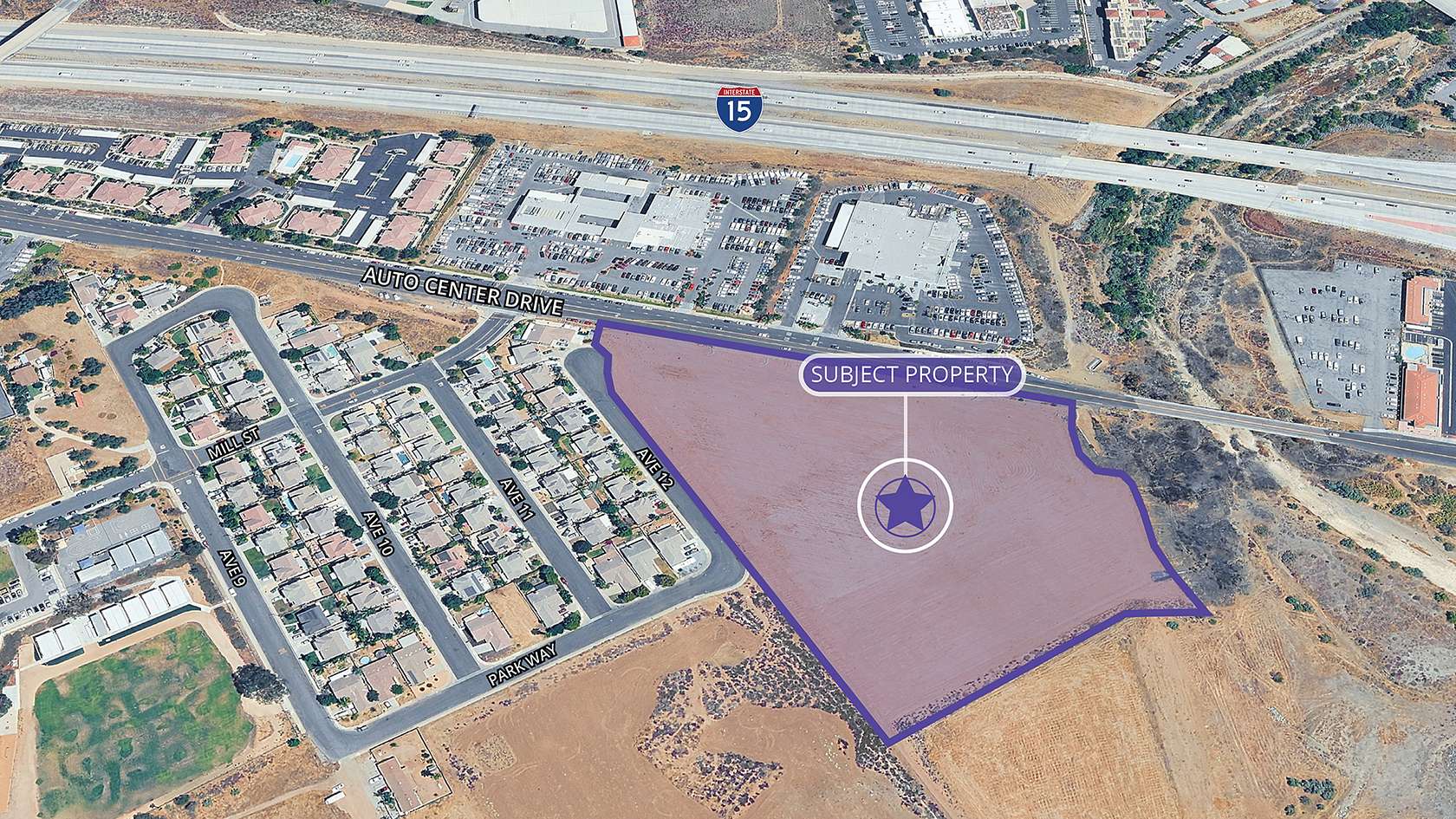 10 Acres of Commercial Land for Sale in Lake Elsinore, California