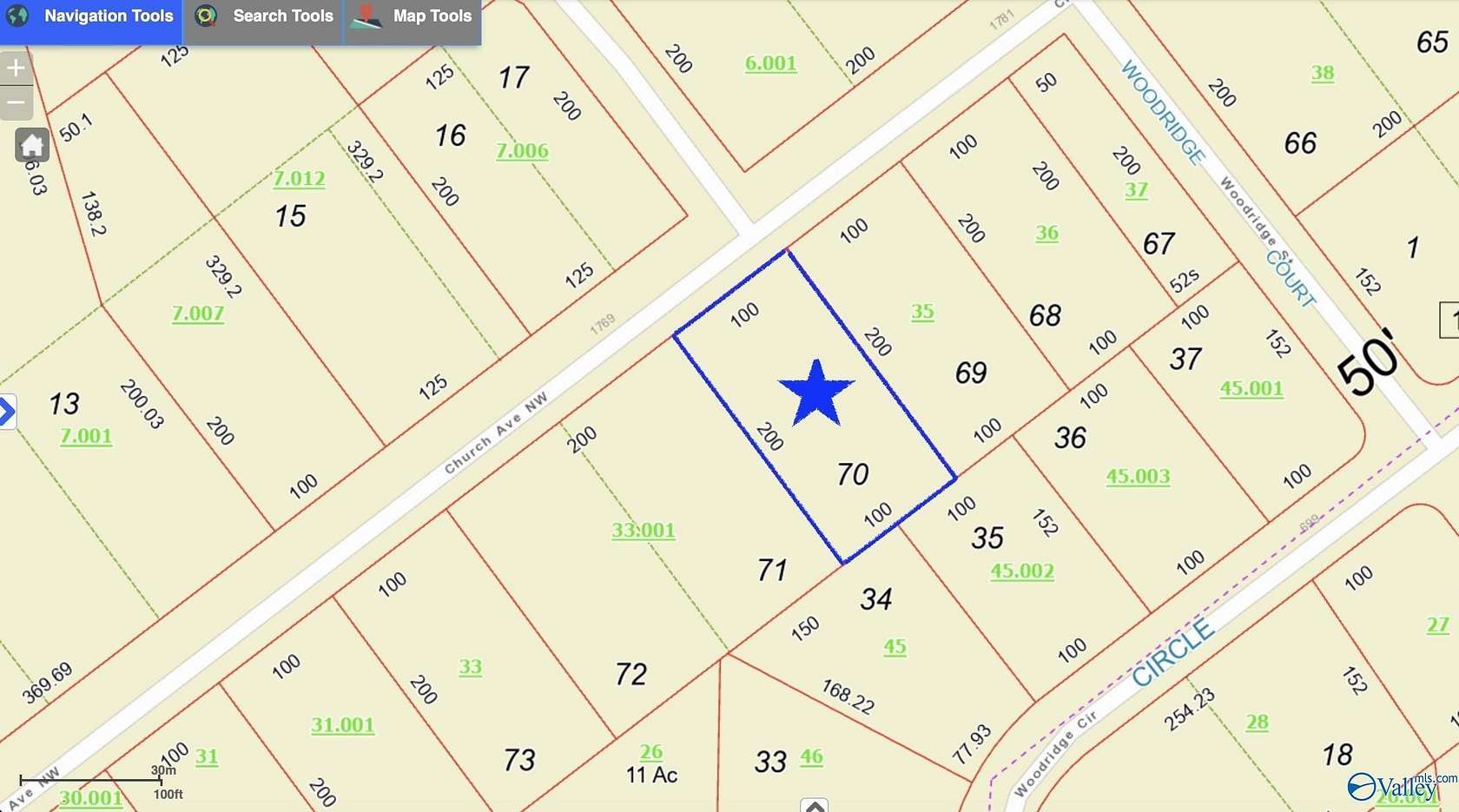 0.46 Acres of Land for Sale in Rainsville, Alabama