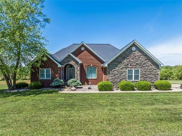 10 Acres of Residential Land with Home for Sale in Corydon, Indiana