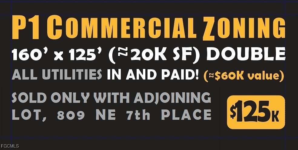 0.23 Acres of Commercial Land for Sale in Cape Coral, Florida