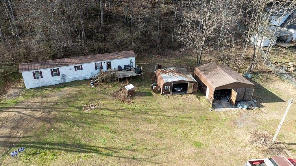 9.73 Acres of Land with Home for Sale in Whittier, North Carolina