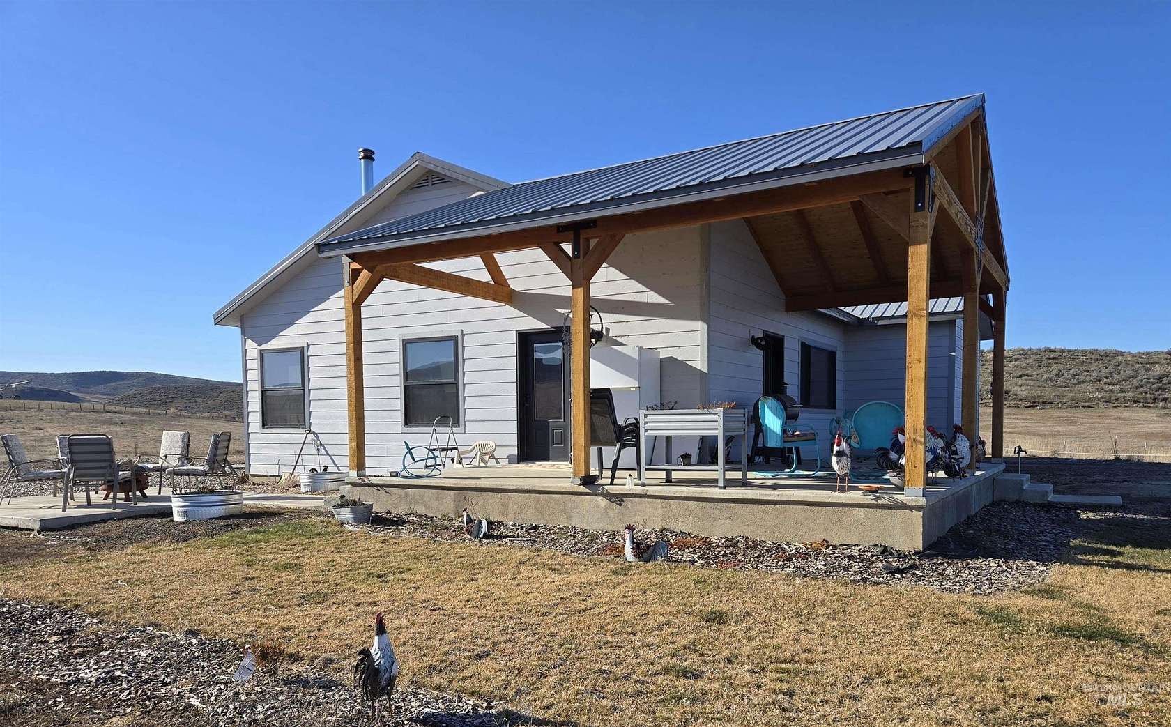 40 Acres of Agricultural Land with Home for Sale in Cambridge, Idaho