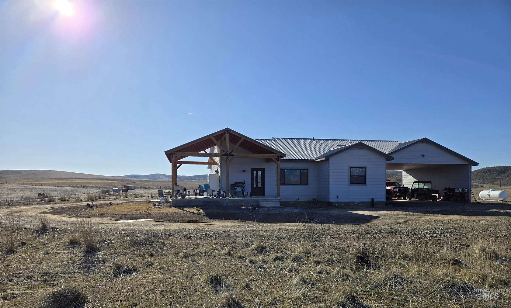 40 Acres of Agricultural Land with Home for Sale in Cambridge, Idaho