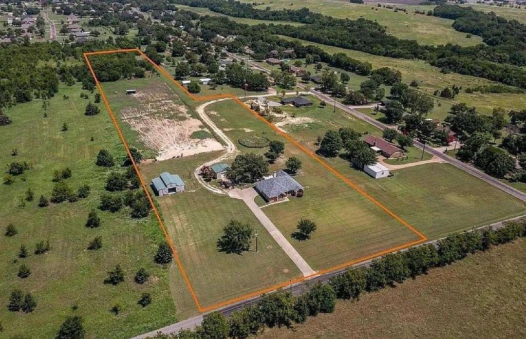 6 Acres of Land with Home for Sale in Sherman, Texas