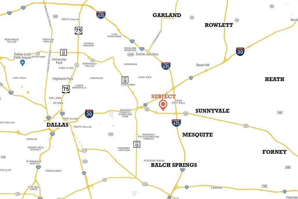 3.53 Acres of Residential Land for Sale in Mesquite, Texas
