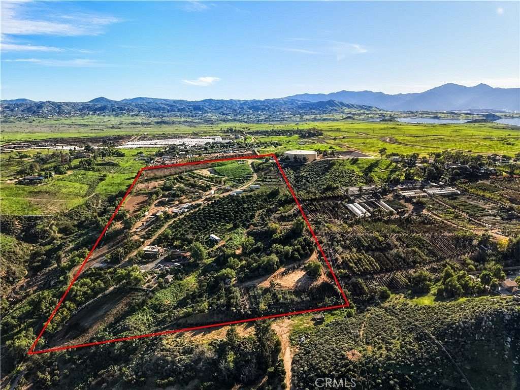 20 Acres of Land with Home for Sale in Riverside, California