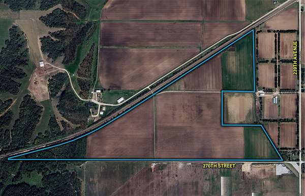533 Acres of Recreational Land & Farm for Auction in Montrose, Iowa