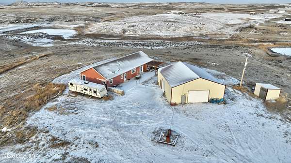 29.6 Acres of Land with Home for Sale in Gillette, Wyoming