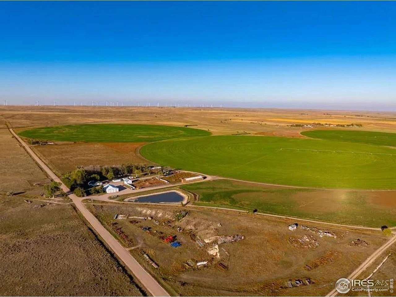 1,759 Acres of Agricultural Land with Home for Sale in Crook, Colorado