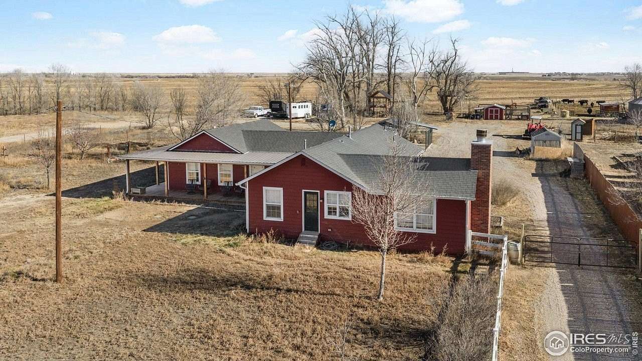 5 Acres of Residential Land with Home for Sale in Eaton, Colorado