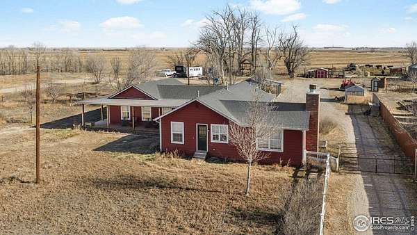 5 Acres of Residential Land with Home for Sale in Eaton, Colorado