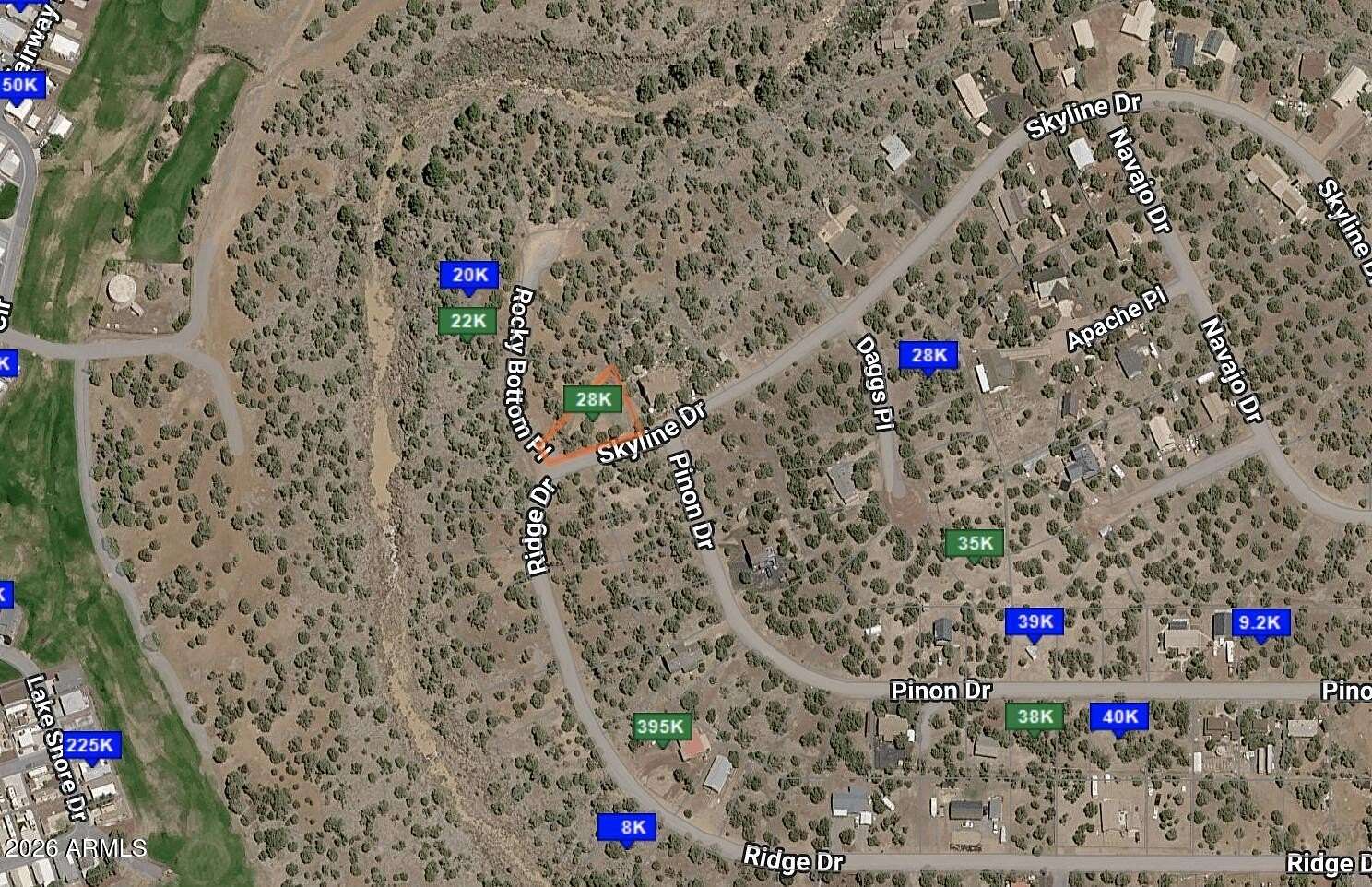 0.32 Acres of Residential Land for Sale in Show Low, Arizona