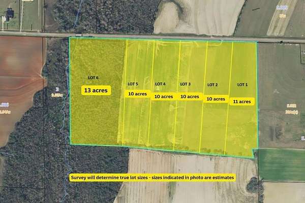 10 Acres of Residential Land for Sale in Ashford, Alabama