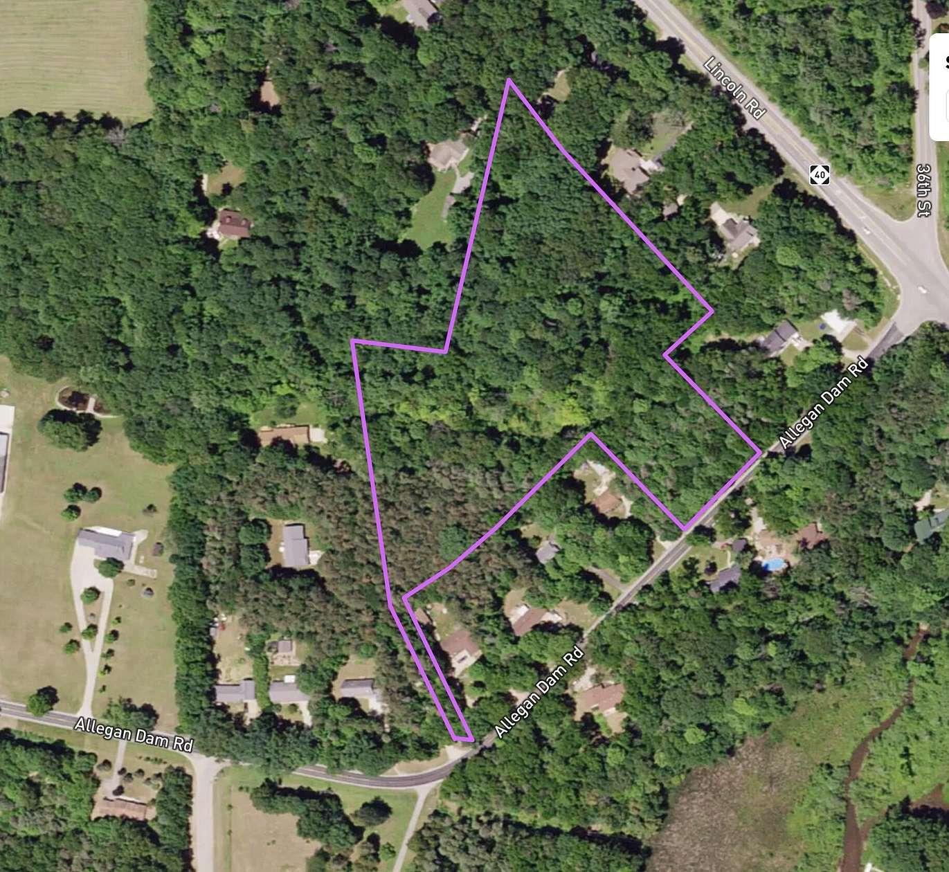 7.35 Acres of Residential Land for Sale in Allegan, Michigan