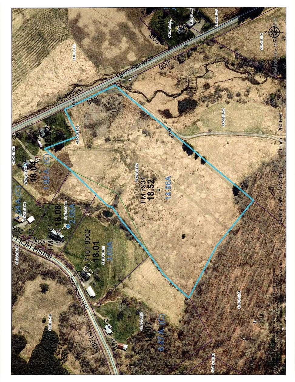 15 Acres of Land for Sale in Cherry Valley, New York