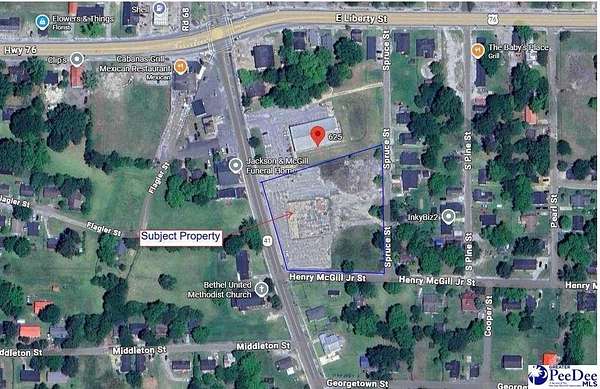 2.1 Acres of Commercial Land for Sale in Marion, South Carolina