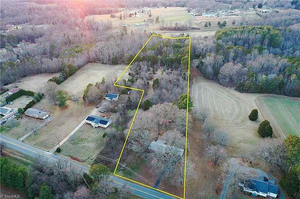 8.3 Acres of Residential Land with Home for Sale in Walkertown, North Carolina
