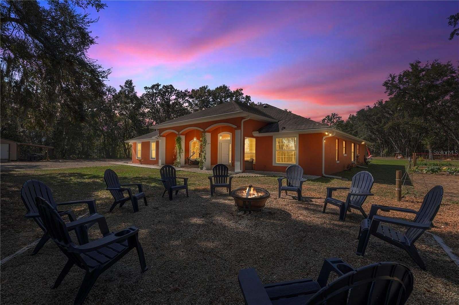 8.65 Acres of Land with Home for Sale in Belleview, Florida