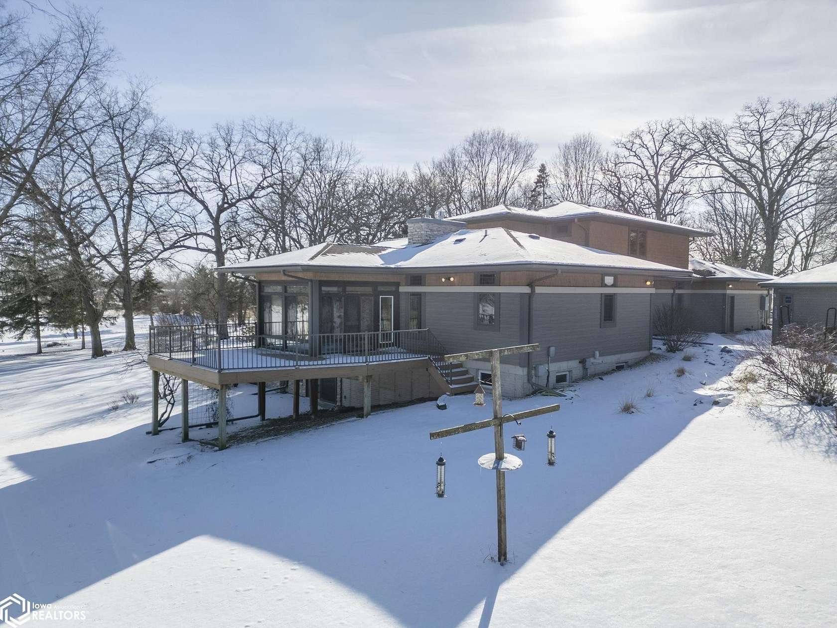 32 Acres of Recreational Land with Home for Sale in Nora Springs, Iowa