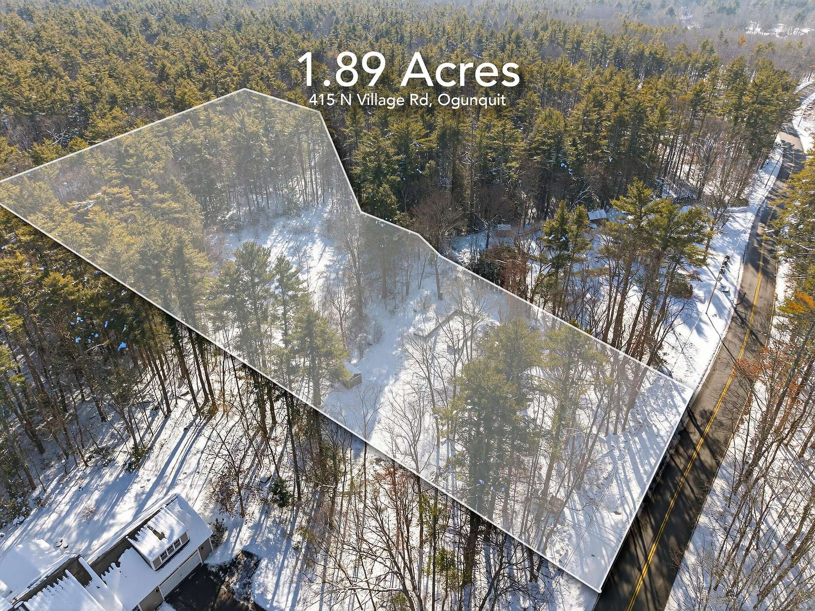 1.89 Acres of Residential Land for Sale in Ogunquit, Maine