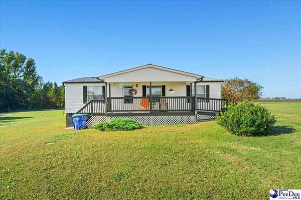 4.6 Acres of Residential Land with Home for Sale in Wallace, South Carolina