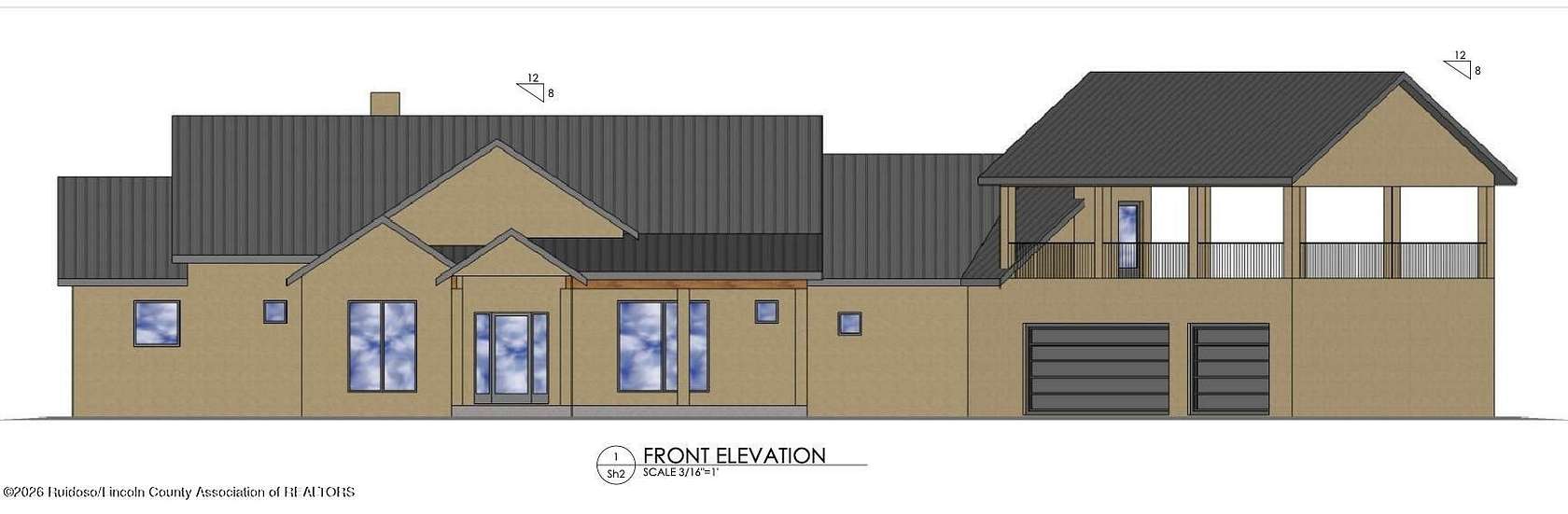 1.83 Acres of Residential Land with Home for Sale in Alto, New Mexico