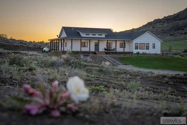 5.63 Acres of Land with Home for Sale in Menan, Idaho