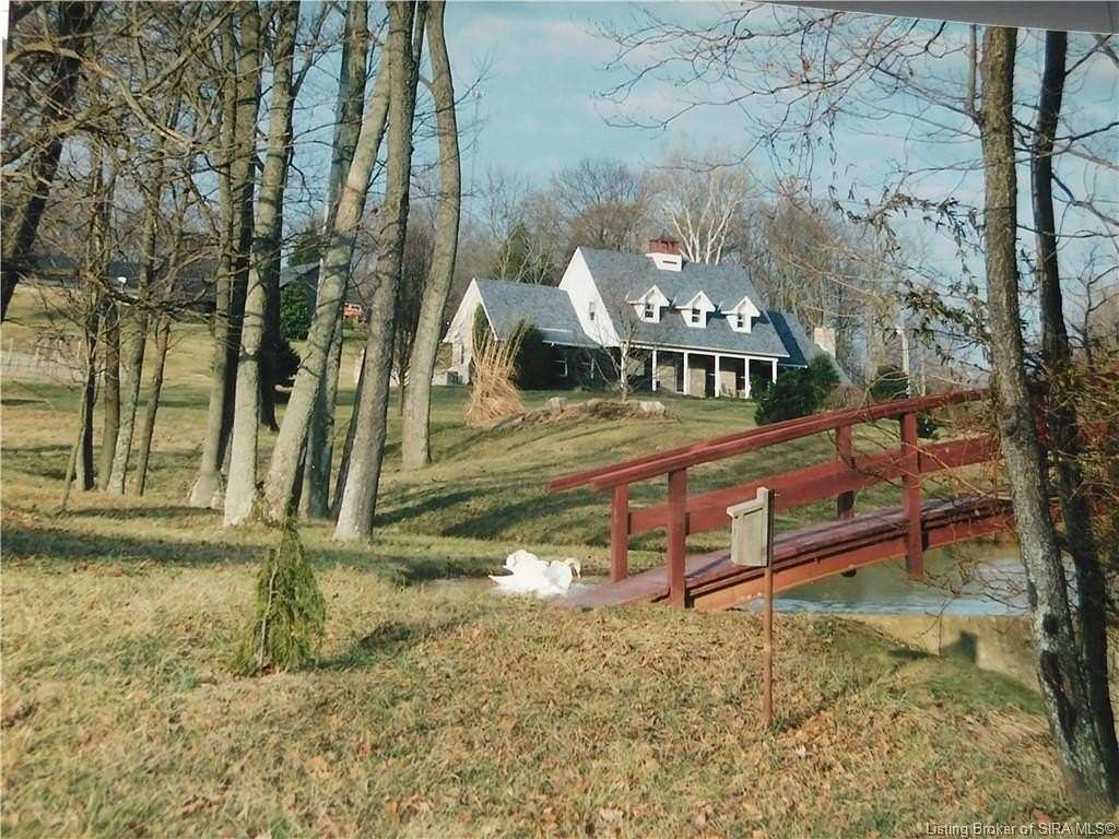 12.6 Acres of Land with Home for Sale in Salem, Indiana