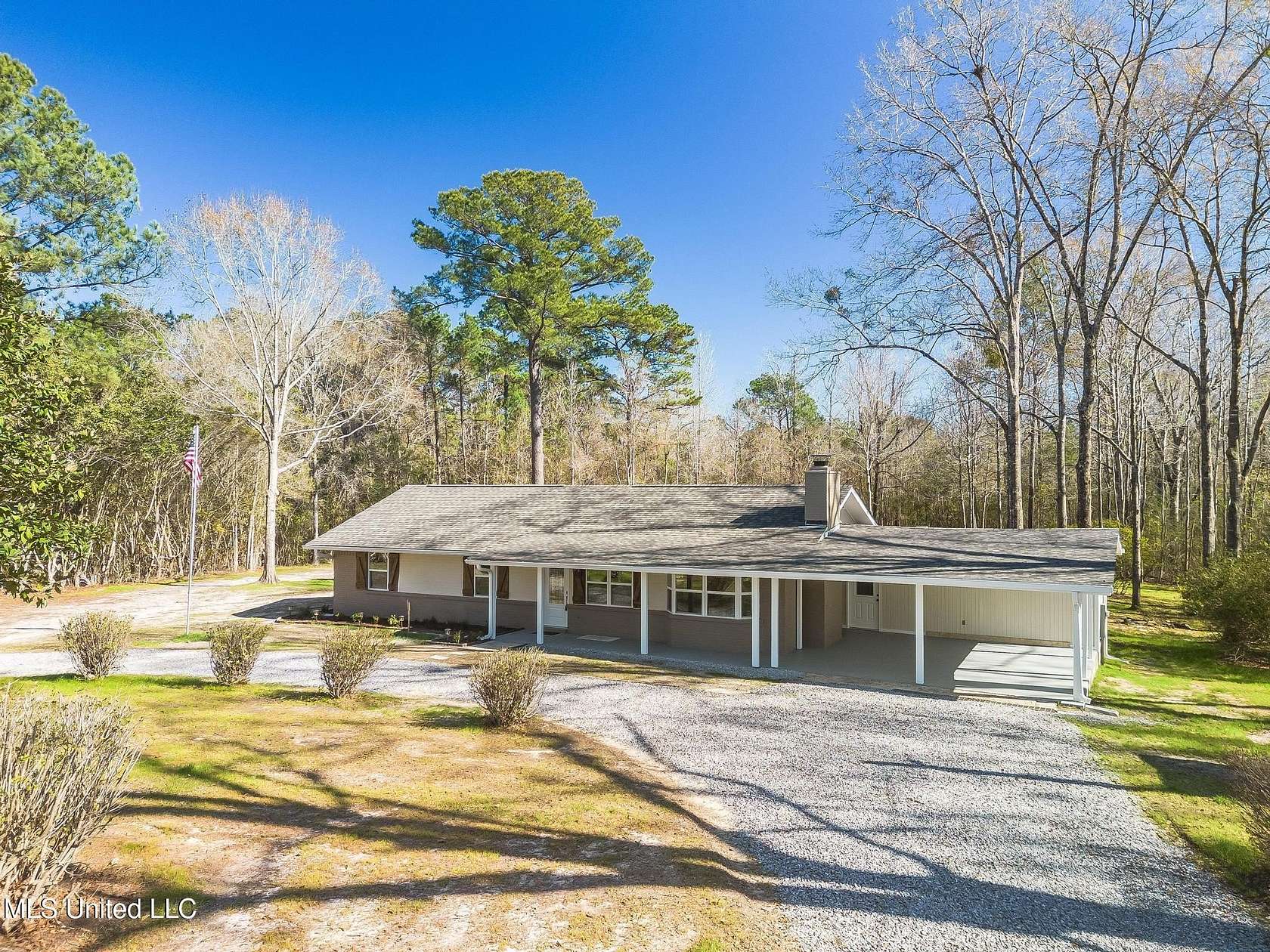 3.1 Acres of Residential Land with Home for Sale in Saucier, Mississippi