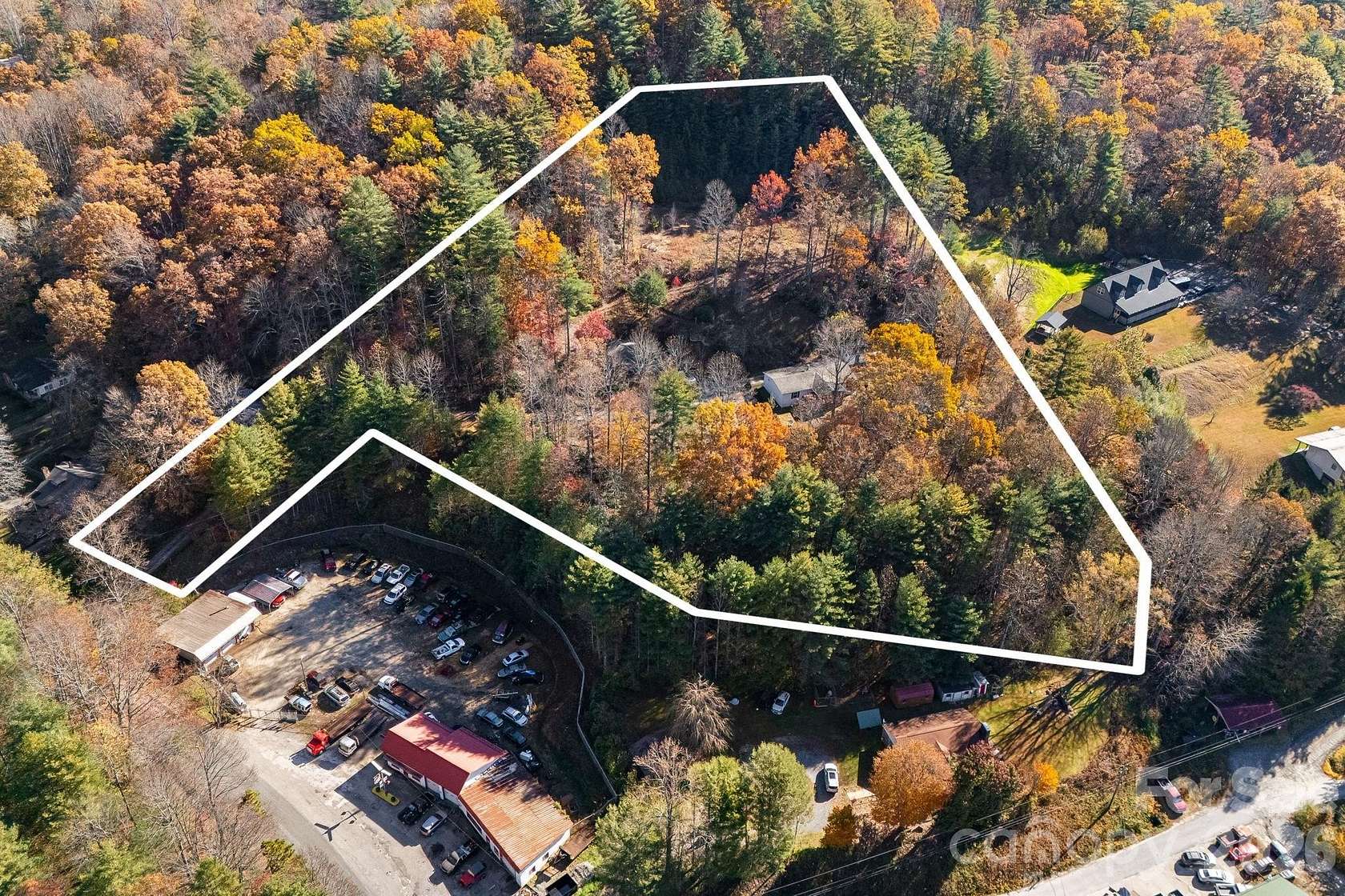 3.29 Acres of Land with Home for Sale in Brevard, North Carolina