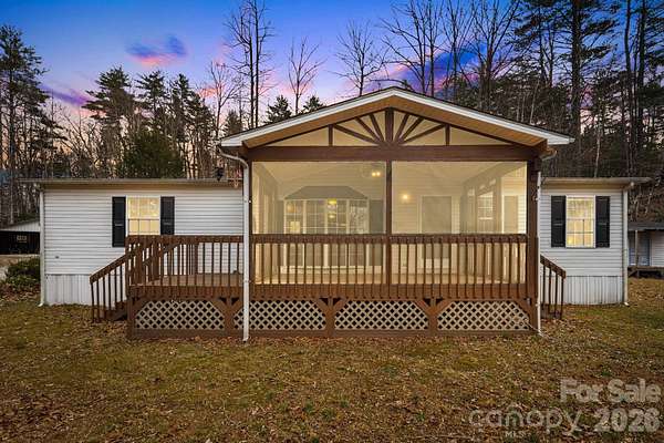 3.29 Acres of Residential Land with Home for Sale in Brevard, North Carolina