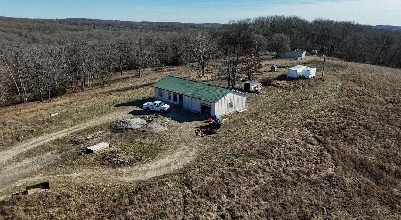 9.76 Acres of Residential Land with Home for Sale in Mountain Grove, Missouri