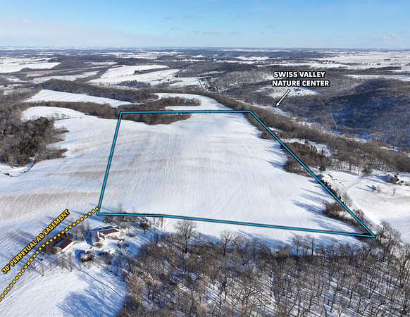 41.2 Acres of Recreational Land for Sale in Peosta, Iowa