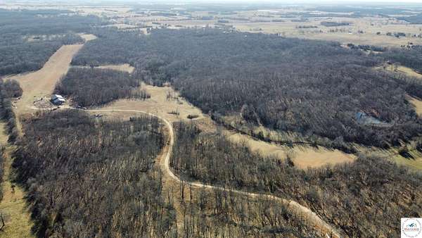 100 Acres of Recreational Land with Home for Sale in Edwards, Missouri