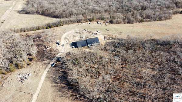 25 Acres of Recreational Land with Home for Sale in Edwards, Missouri