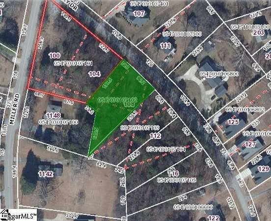 0.5 Acres of Residential Land for Sale in Greenville, South Carolina