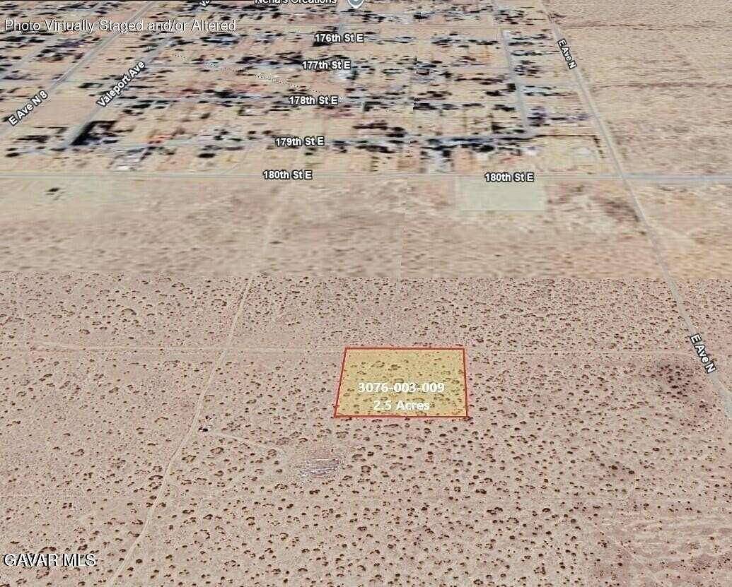 2.54 Acres of Land for Sale in Palmdale, California