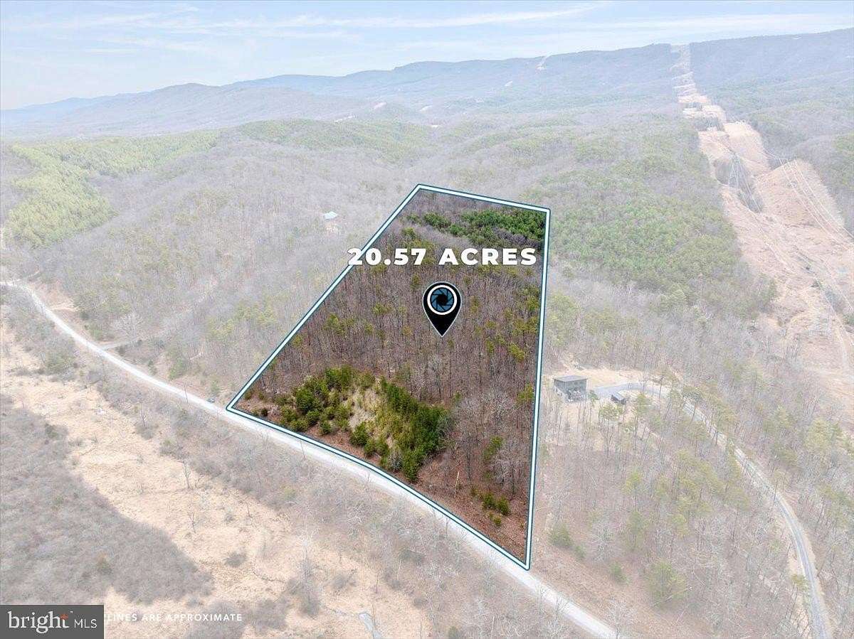 20.6 Acres of Recreational Land for Sale in Moorefield, West Virginia