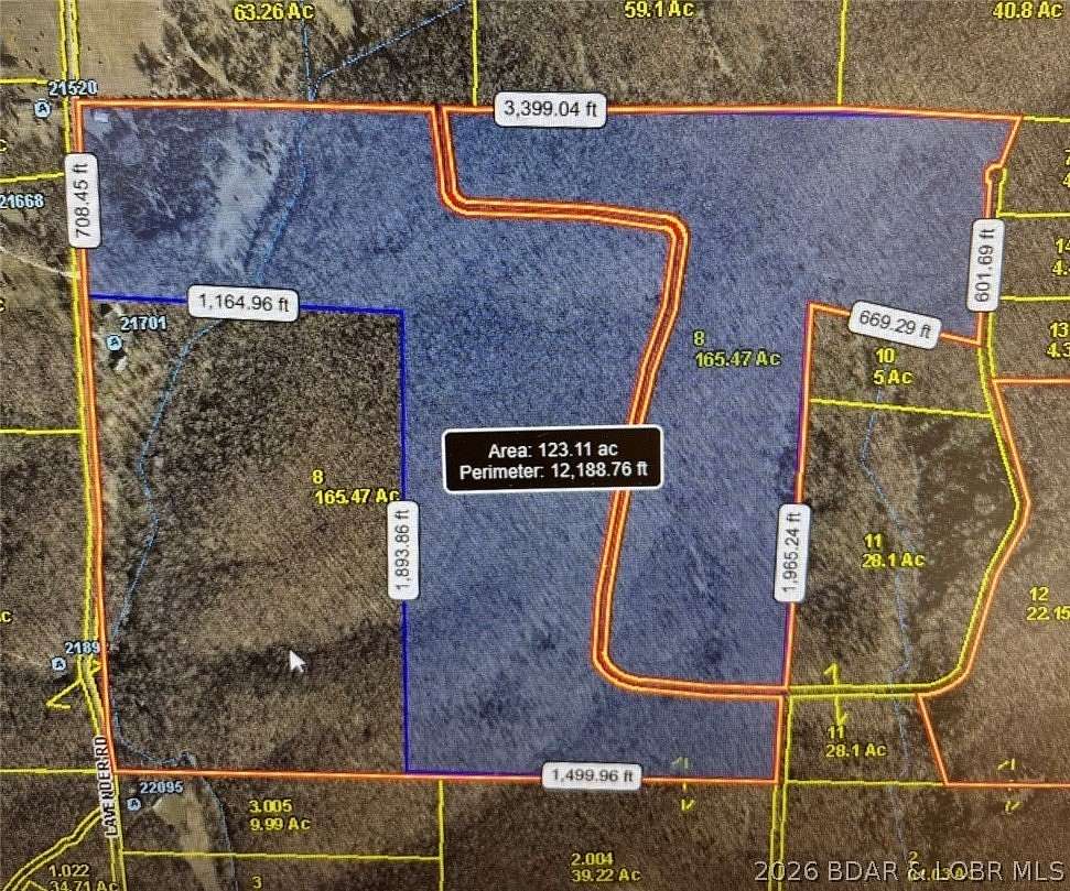 123 Acres of Land with Home for Sale in Barnett, Missouri