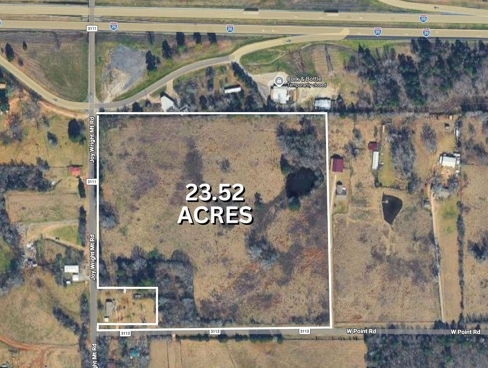 23.5 Acres of Recreational Land for Sale in Kilgore, Texas